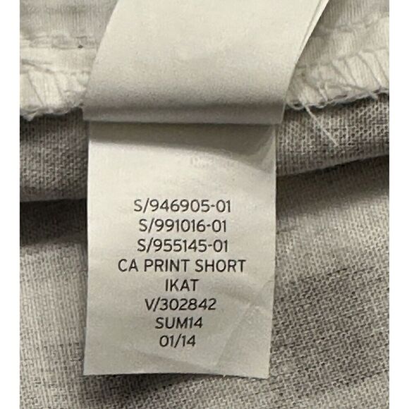 Khakis by GAP Women's Shorts Size 12 Printed Chino Deck Black & White EUC - Picture 11 of 11